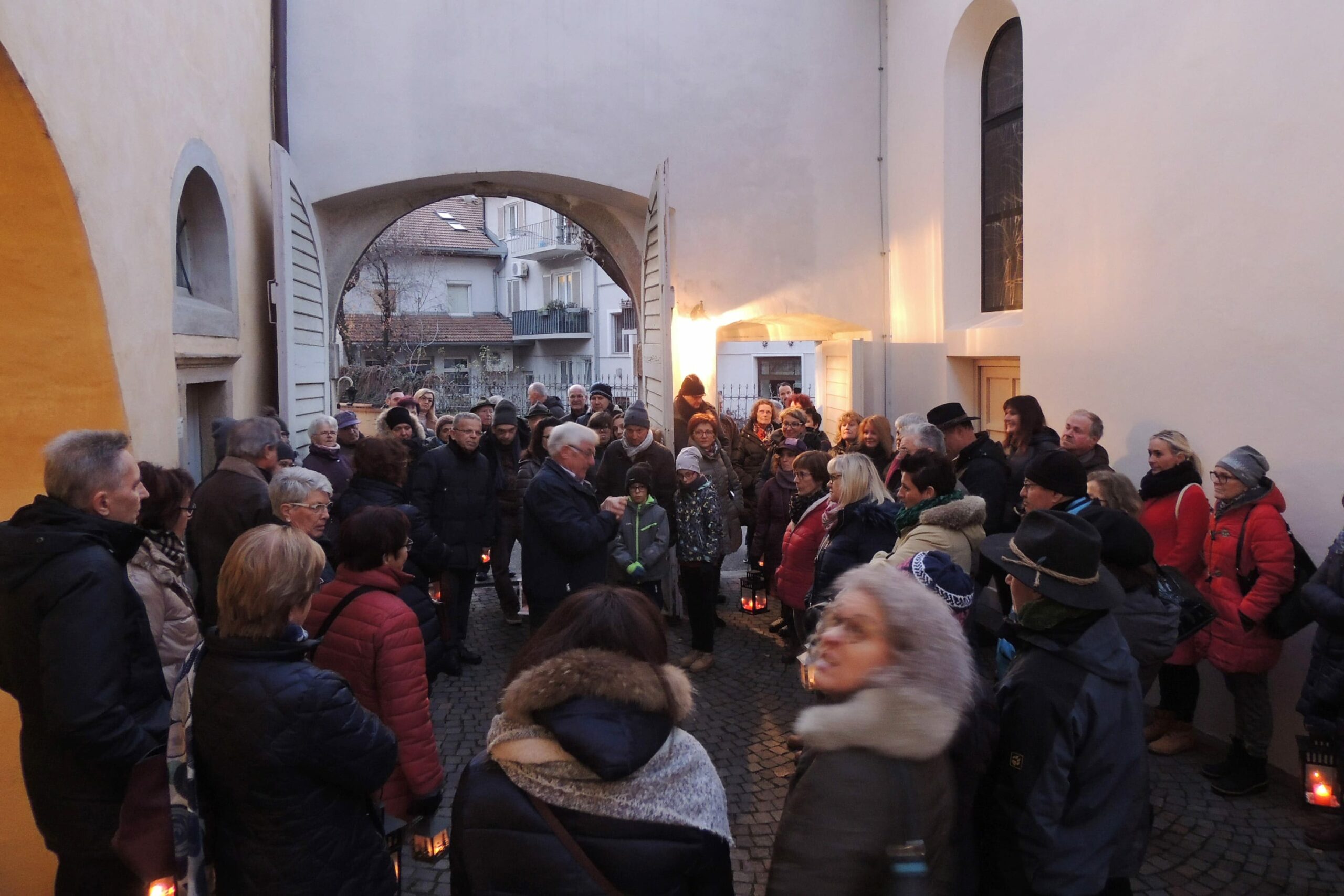 Laternen mit Weihnachtsgedanken